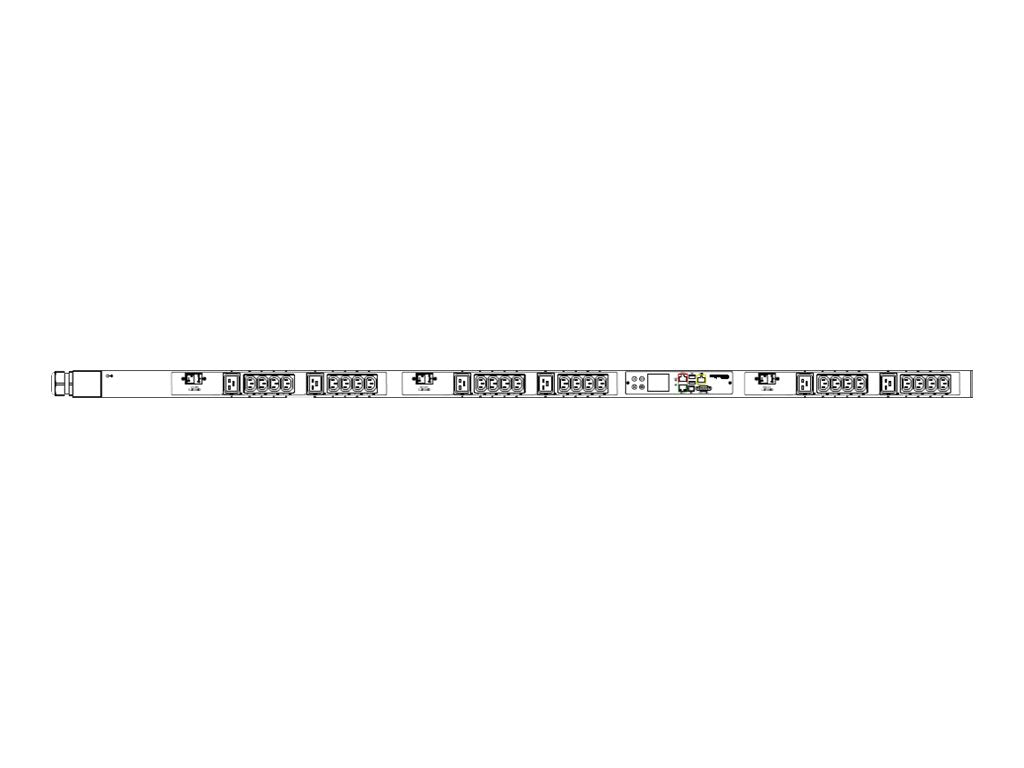 Raritan Dominion PX PX3-5666V-C5K1 - Power distribution unit (rack-mou