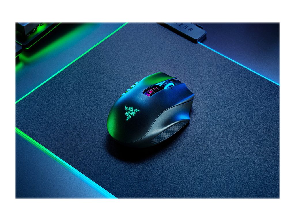 Razer Naga Pro - Mouse - ergonomic - right-handed - optical - 20 butto