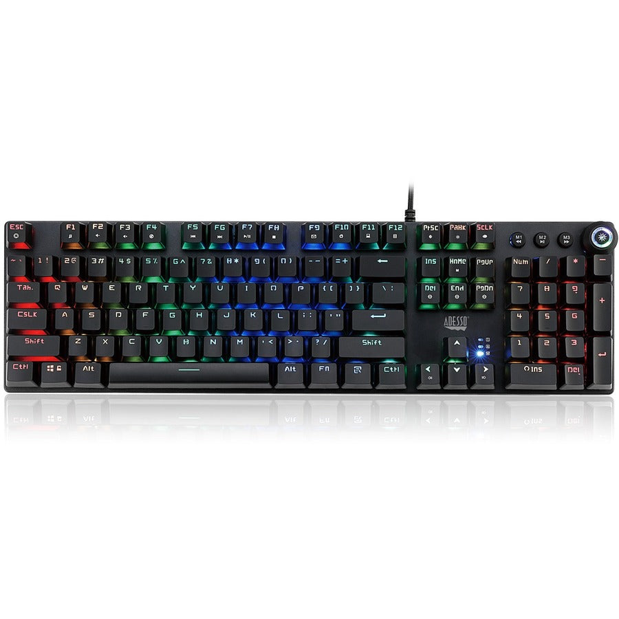 Rgb Programable Mech Gaming,Keyboard W/Detachable Mag Palmrest