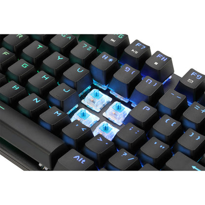 Rgb Programable Mech Gaming,Keyboard W/Detachable Mag Palmrest