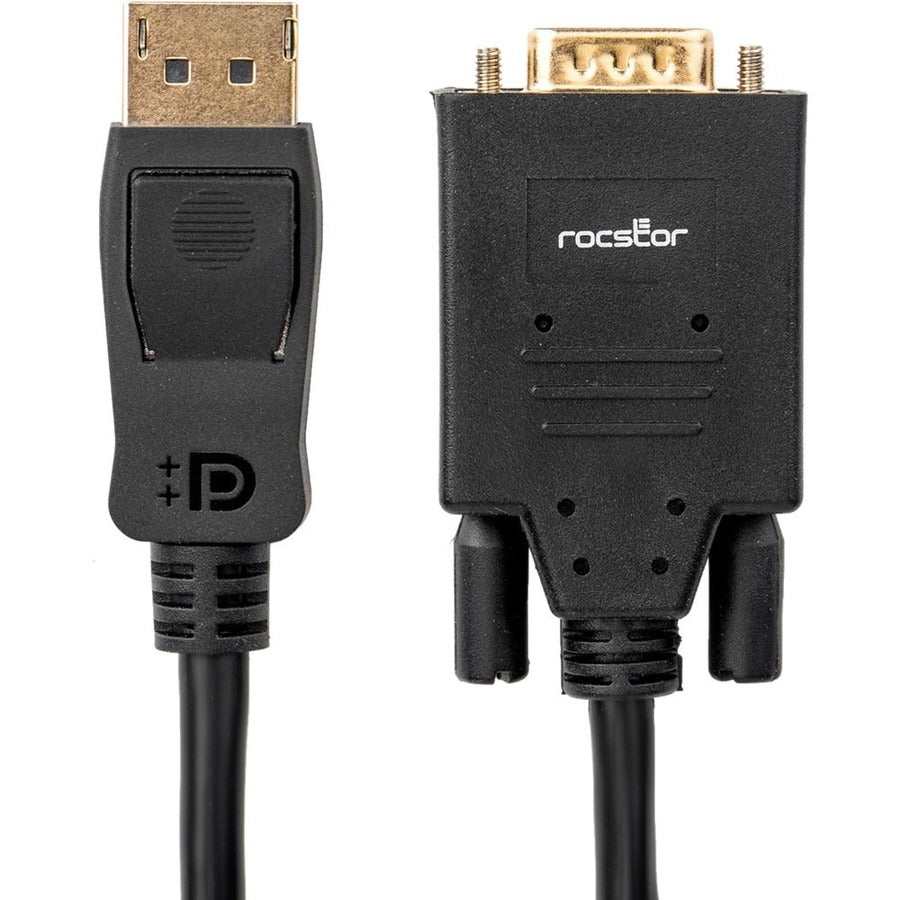 Rocstor Displayport To Vga Adapter Converter Cable - M/M