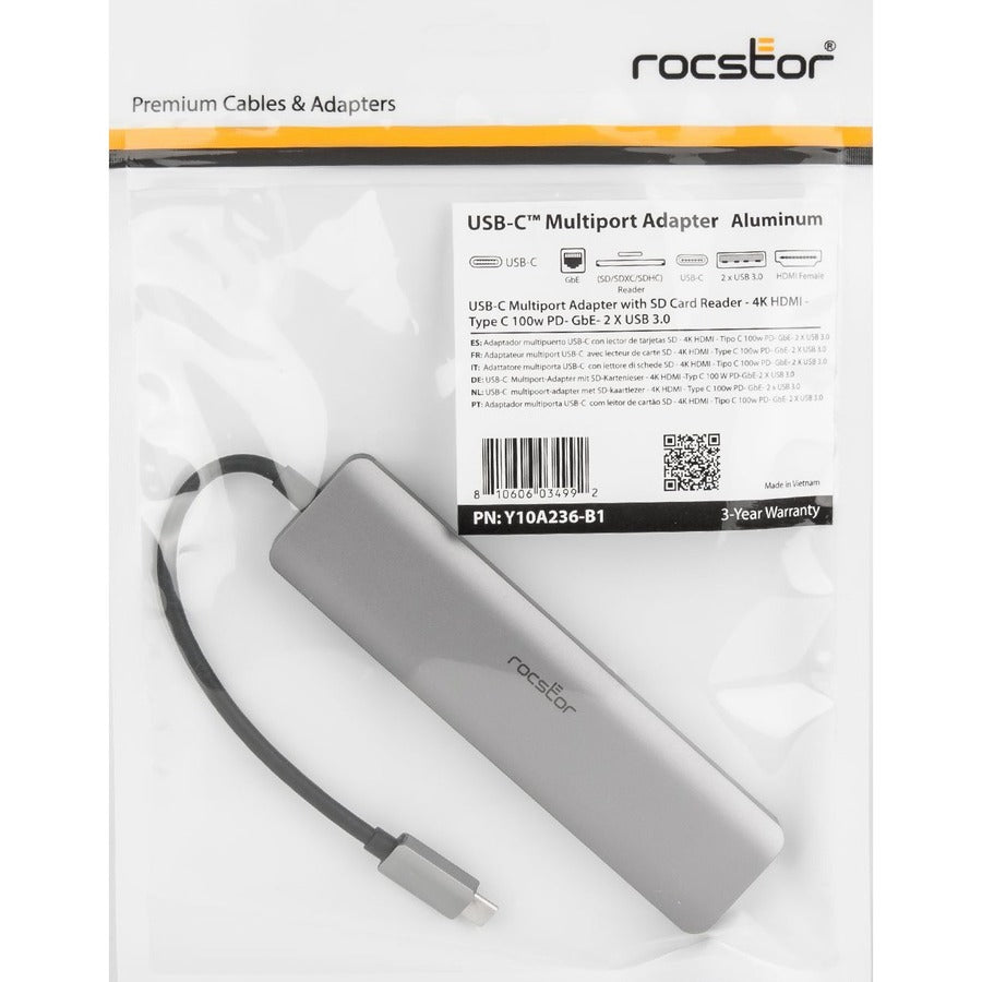 Rocstor Docking Station Y10A236-A1