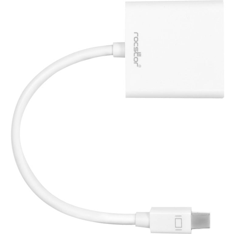 Rocstor Mini Displayport To Dvi Adapter - Cable Length: 5.9"