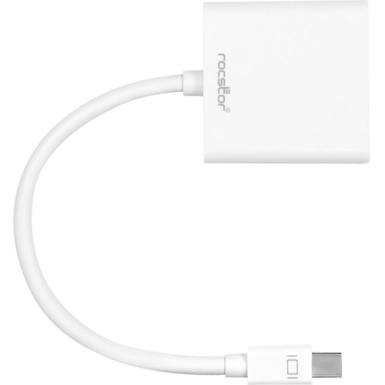 Rocstor Mini Displayport To Vga Adapter For Mac / Pc - Cable Length: 5.9"