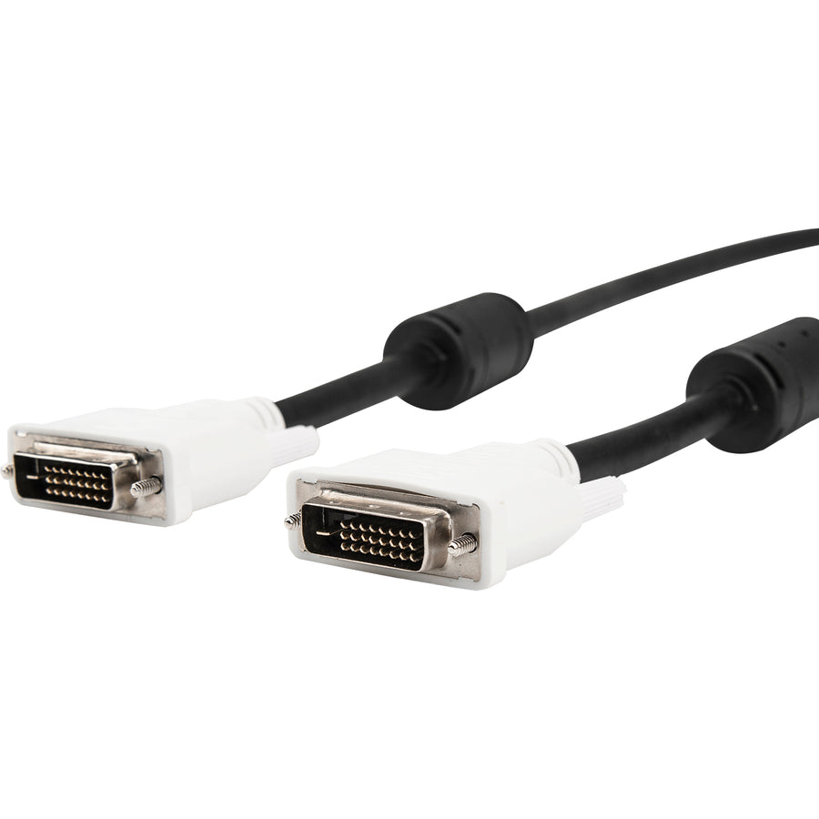 Rocstor Premium 10Ft Dvi-D Dual Link Cable - M/M - 10Ft - Black - Video Monitor Cable