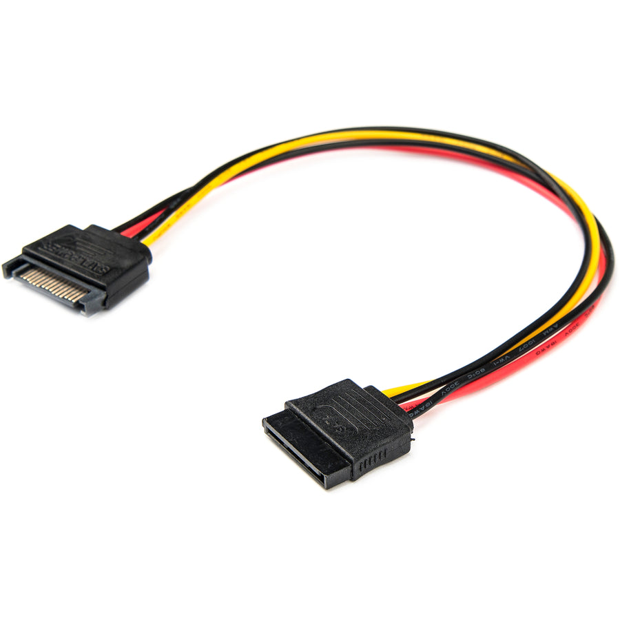 Rocstor Premium 12In 15 Pin Sata Power Extension Cable - 12In - Sata Cable 15 Pin Sata Power