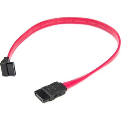 Rocstor Premium 12In Sata To Right Angle Sata Serial Ata Cable - Sata - 12In - Sata - Sata Right Angle Drive Cable