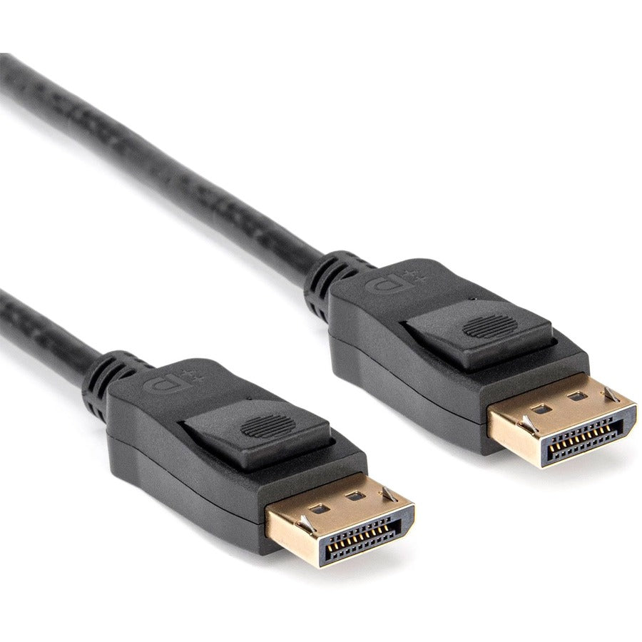 Rocstor Premium 15Ft / 5M Displayport 1.2 Cable M/M - Displayport 4K - Displayport Male Digital Audio/Video - 15Ft - Black- Dp To Dp Cable 4Kx2K