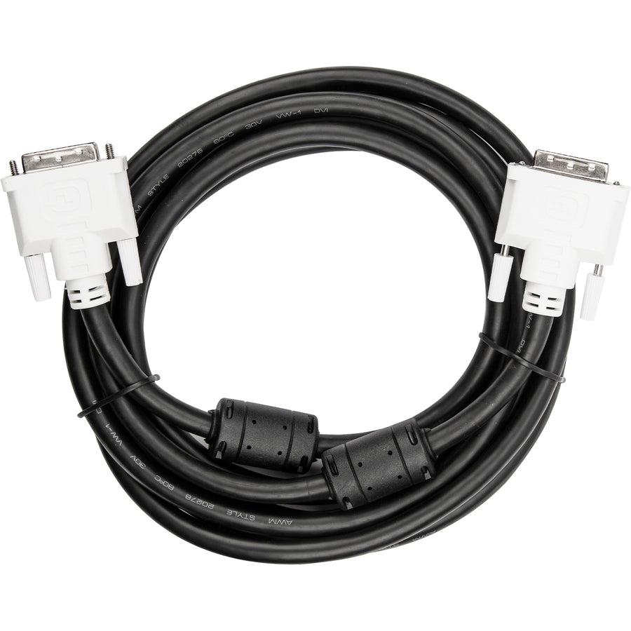 Rocstor Premium 6Ft Dvi-D Dual Link Cable - M/M - 6Ft - Black - Video Monitor Cable