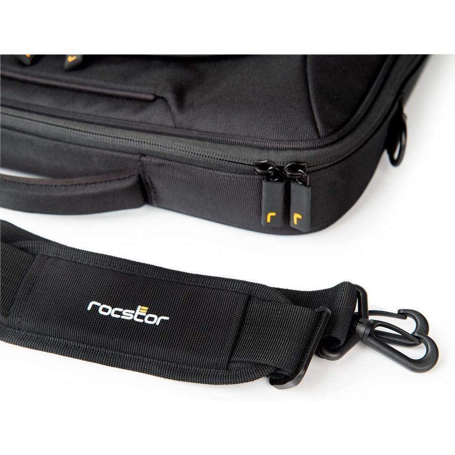 Rocstor Premium Carrying Case (Sleeve) For 15" To 16" Apple Notebook, Macbook Pro, Chromebook - Black