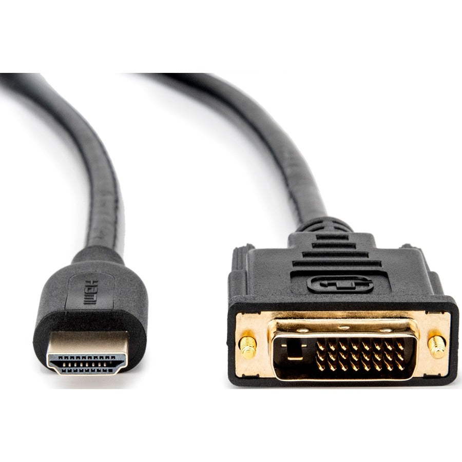 Rocstor Premium Hdmi To Dvi-D Cable - M/M - 6 Ft - 1 X Dvi-D Male - 1 X Male Hdmi