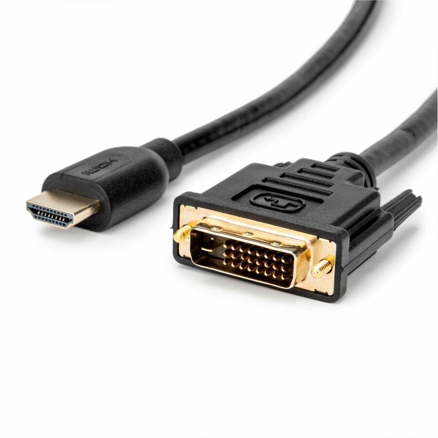 Rocstor Premium Hdmi To Dvi-D Cable - M/M - 6 Ft - 1 X Dvi-D Male - 1 X Male Hdmi