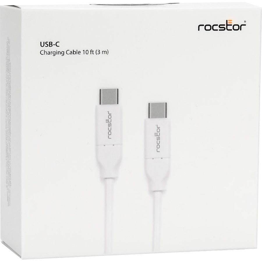 Rocstor Premium Usb-C Charging Cable Up To 100W Power Delivery Y10C275-W1