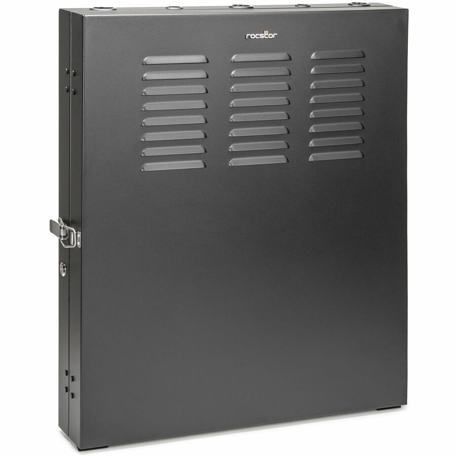 Rocstor SolidRack 2U Low Profile Vertical Mount Enclosure Cabinet Y10E