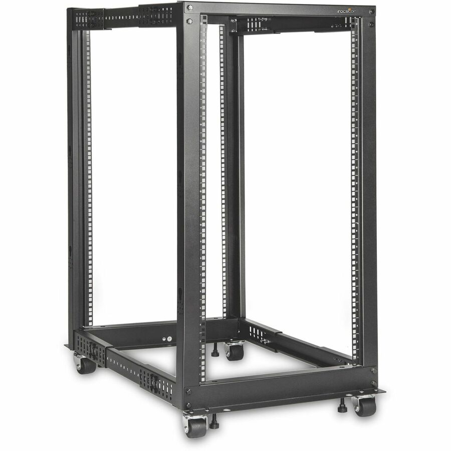 Rocstor SolidRack Open Frame 4-Post Adjustable Depth Rack