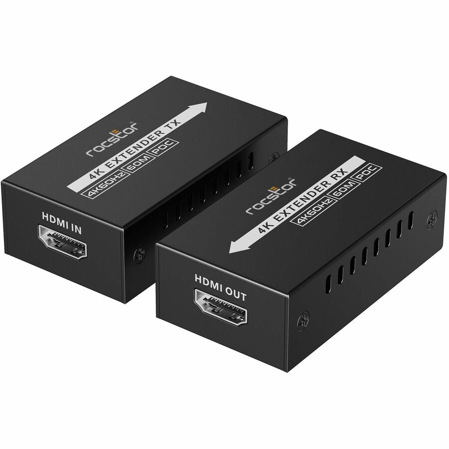 Rocstor TrueReach Extender over Ethernet Cable 4K@60Hz HDMI