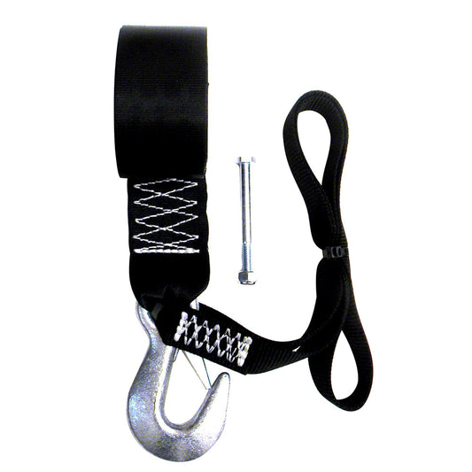 Rod Saver PWC Winch Strap Replacement w/Soft Hook - 12&#39;