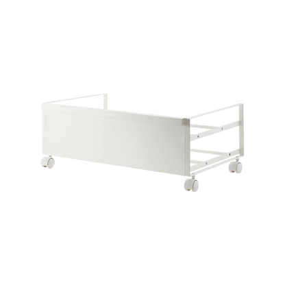 Rolling Shoe Rack (9" H) - Steel