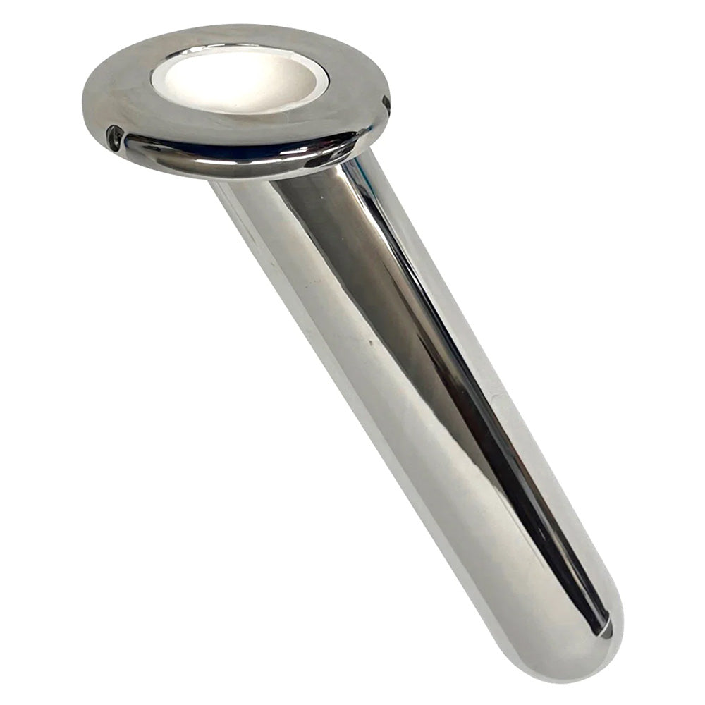 Rupp Large Stainless Steel Bolt-less Rod Holder - 30&deg;