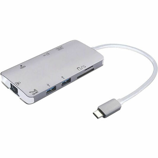 SMK-Link VP6920-2 USB-C Multi-Port Docking Station w/ 4k HDMI, GigE, USB-A, PD,