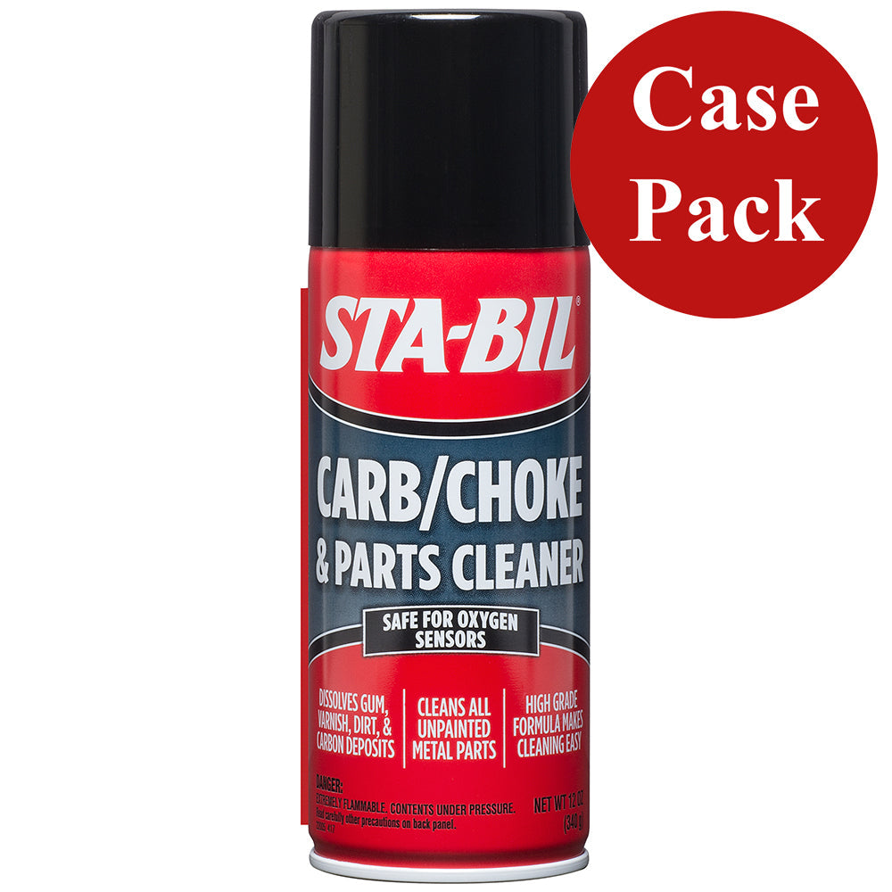 STA-BIL Carb Choke &amp; Parts Cleaner - 12.5oz *Case of 12*