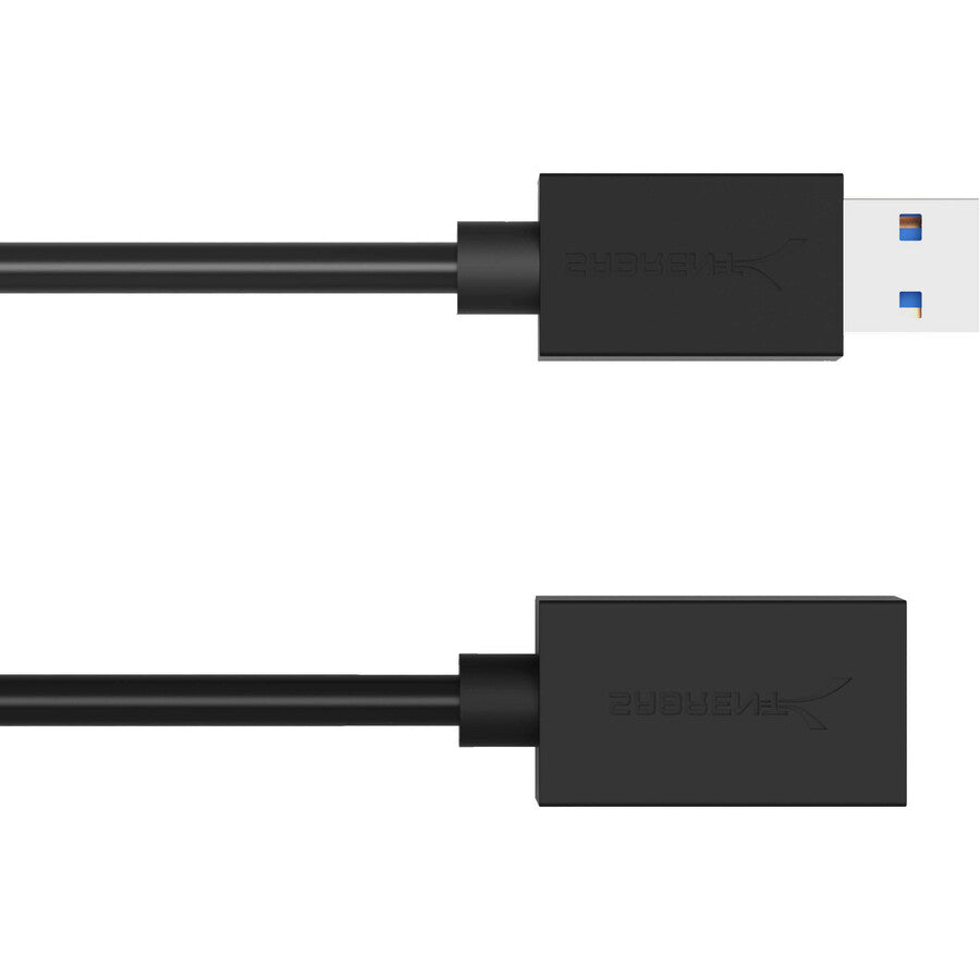 Sabrent 22Awg Usb 3.0 Extension Cable - A-Male To A-Female [Black] 10 Feet