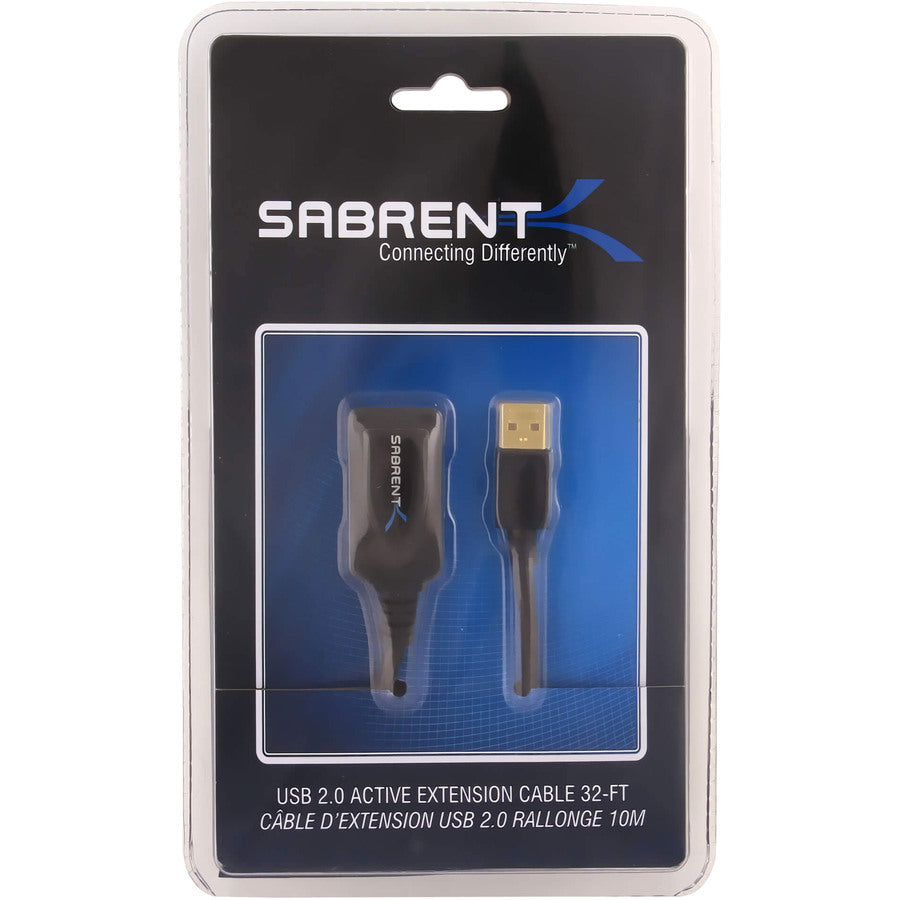 Sabrent 32-Foot Usb 2.0 Active Extension Cable