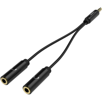 Sabrent 3.5Mm Audio Stereo Y Splitter Adapter For Speaker And Headphone