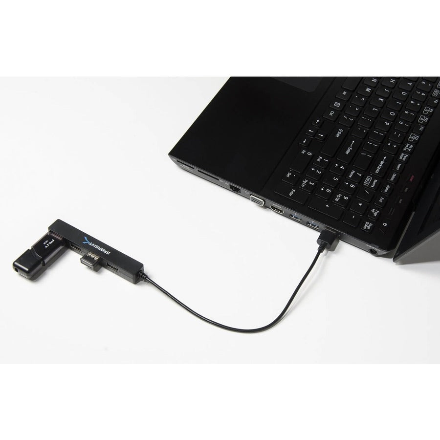 Sabrent 4 Port Portable Usb 2.0 Hub (9.5" Cable)