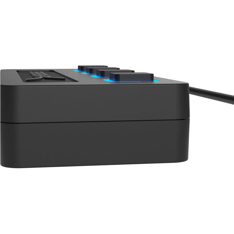 Sabrent 4-Port Usb 2.0 Hub With Power Switches | Black