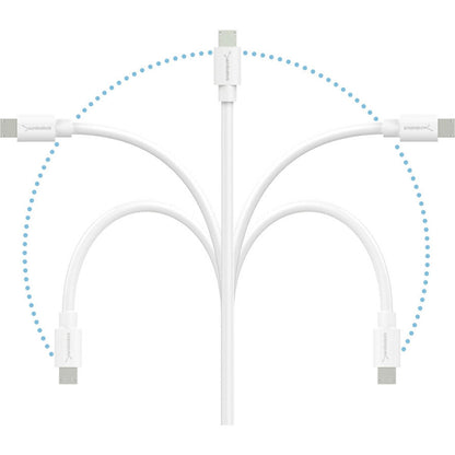 Sabrent Cb-M63W Synch/Charge Micro-Usb/Usb Data Transfer Cable