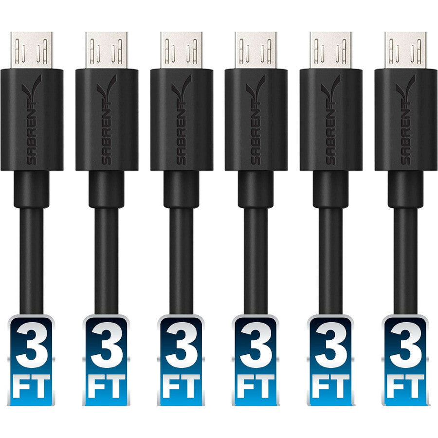 Sabrent Cb-Um63 Sync/Charge Micro-Usb/Usb Data Transfer Cable