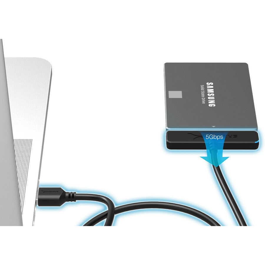 Sabrent Usb 3.0 To Ssd / 2.5-Inch Sata Hard Drive Adapter [Optimized For  Ssd]