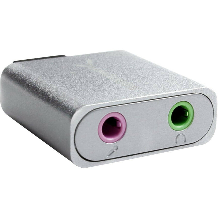Sabrent Usb Aluminum External Stereo Sound Adapter | Silver