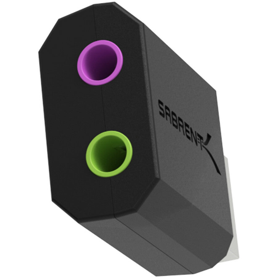 Sabrent Usb External Stereo 3D Sound Adapter | Black