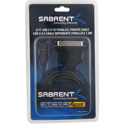 Sabrent Usb To Parallel Ieee 1284 Printer Cable Adapter (Cb-Cn36)