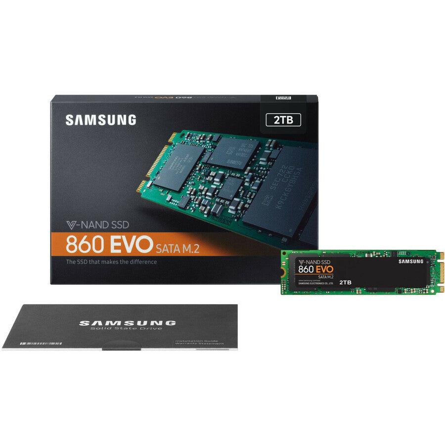 Samsung 860 Evo Series M.2 2280 2Tb Sata Iii V-Nand 3-Bit Mlc Internal Solid State Drive (Ssd) Mz-N6E2T0Bw