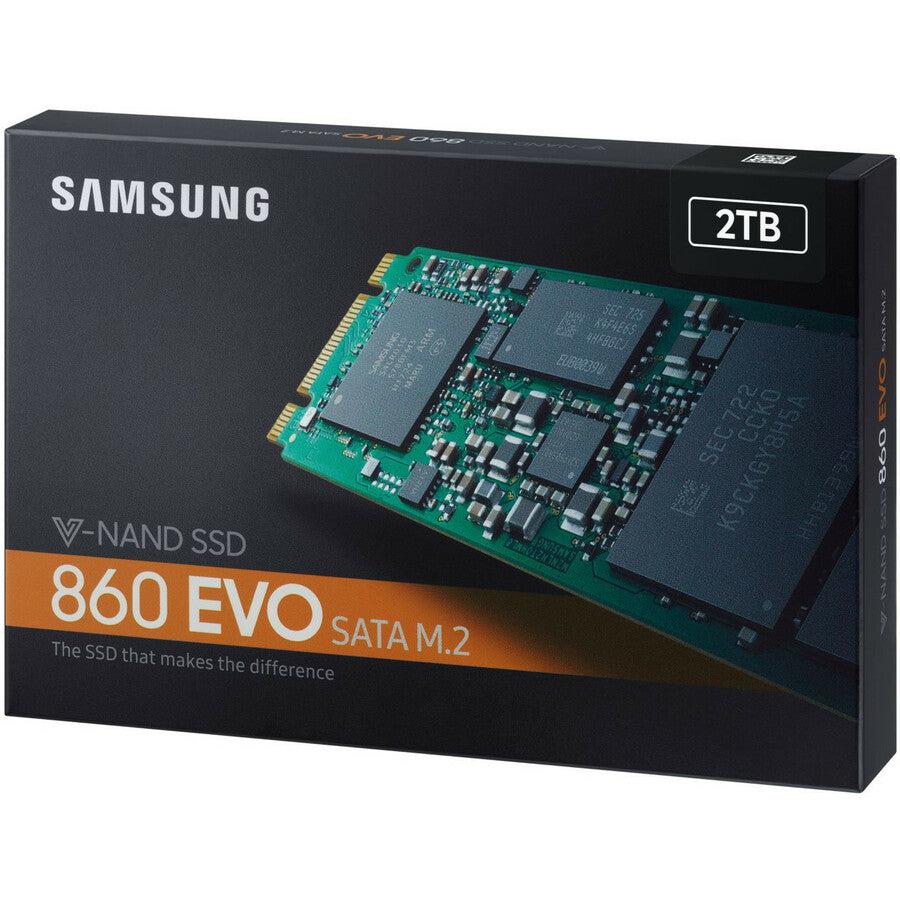 Samsung 860 Evo Series M.2 2280 2Tb Sata Iii V-Nand 3-Bit Mlc Internal Solid State Drive (Ssd) Mz-N6E2T0Bw