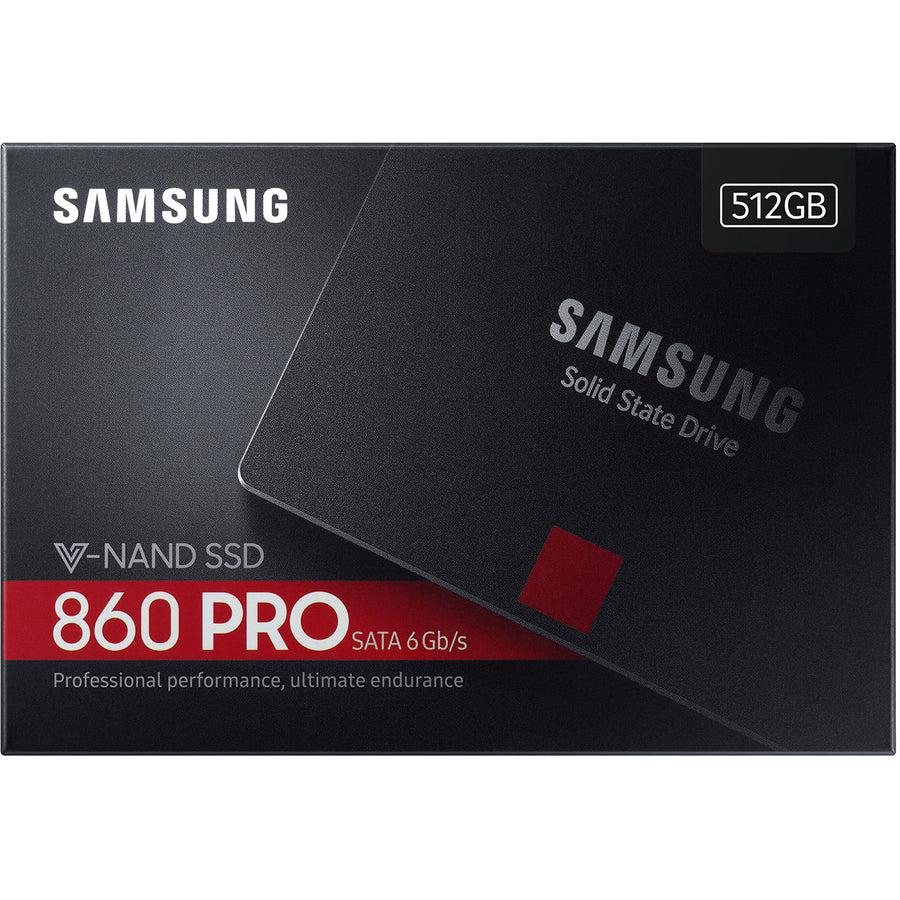 Samsung 860 Pro Mz-76P512Bw 512 Gb Solid State Drive - 2.5" Internal - Sata (Sata/600)