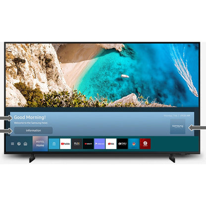 Samsung Au8000 Hg55Au800Nf 55" Smart Led-Lcd Tv - 4K Uhdtv - Black