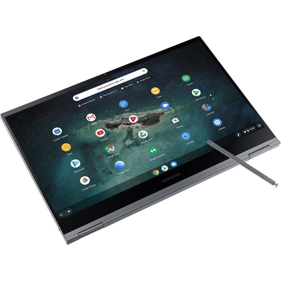 Samsung Chromebook Xe930Qca 33.8 Cm (13.3") Touchscreen 4K Ultra Hd Intel® Core™ I5 8 Gb 256 Gb Ssd Wi-Fi 6 (802.11Ax) Chrome Os Grey