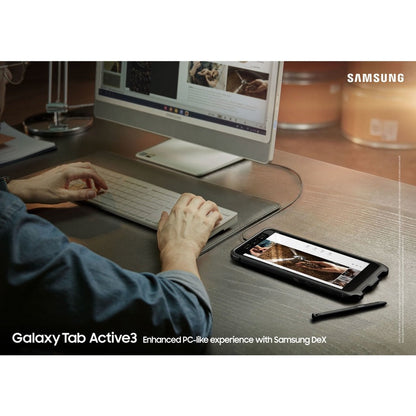 Samsung Galaxy Tab Active3 Rugged Tablet - 8" Wuxga - Octa-Core (8 Core) 2.70 Ghz 1.70 Ghz - 4 Gb Ram - 64 Gb Storage - Android 10 - Black