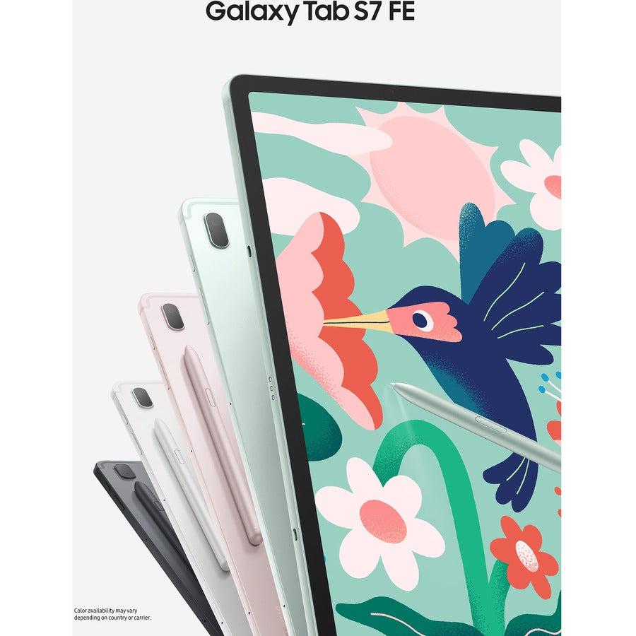 Samsung Galaxy Tab S7 Fe Sm-T738Uzka 5G 64 Gb 31.5 Cm (12.4") Qualcomm Snapdragon 4 Gb Android 11 Black