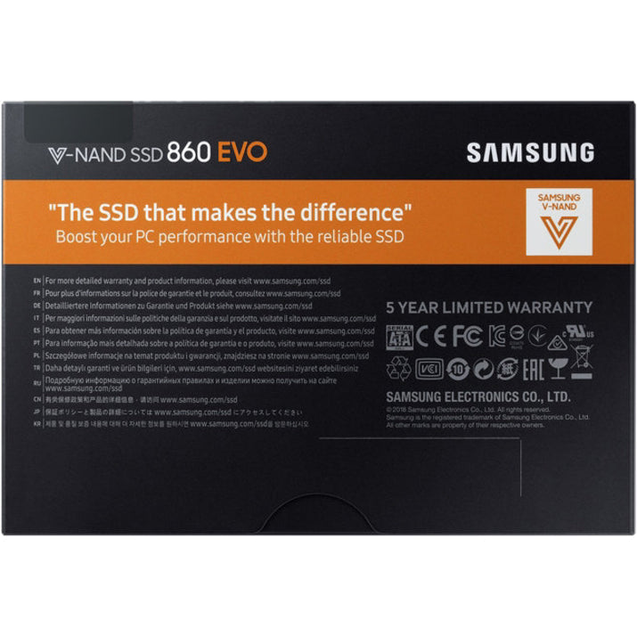 Samsung-Imsourcing 860 Evo Mz-76E250B/Am 250 Gb Solid State Drive - 2.5" Internal - Sata (Sata/600)