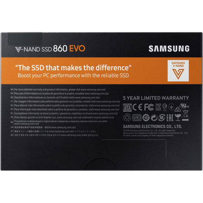 Samsung-Imsourcing 860 Evo Mz-76E250B/Am 250 Gb Solid State Drive - 2.5" Internal - Sata (Sata/600)