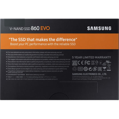 Samsung-Imsourcing 860 Evo Mz-76E250Bw 250 Gb Solid State Drive - 2.5" Internal - Sata (Sata/600)