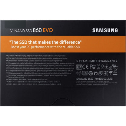 Samsung-Imsourcing 860 Evo Mz-76E2T0Bw 2 Tb Solid State Drive - 2.5" Internal - Sata (Sata/600)