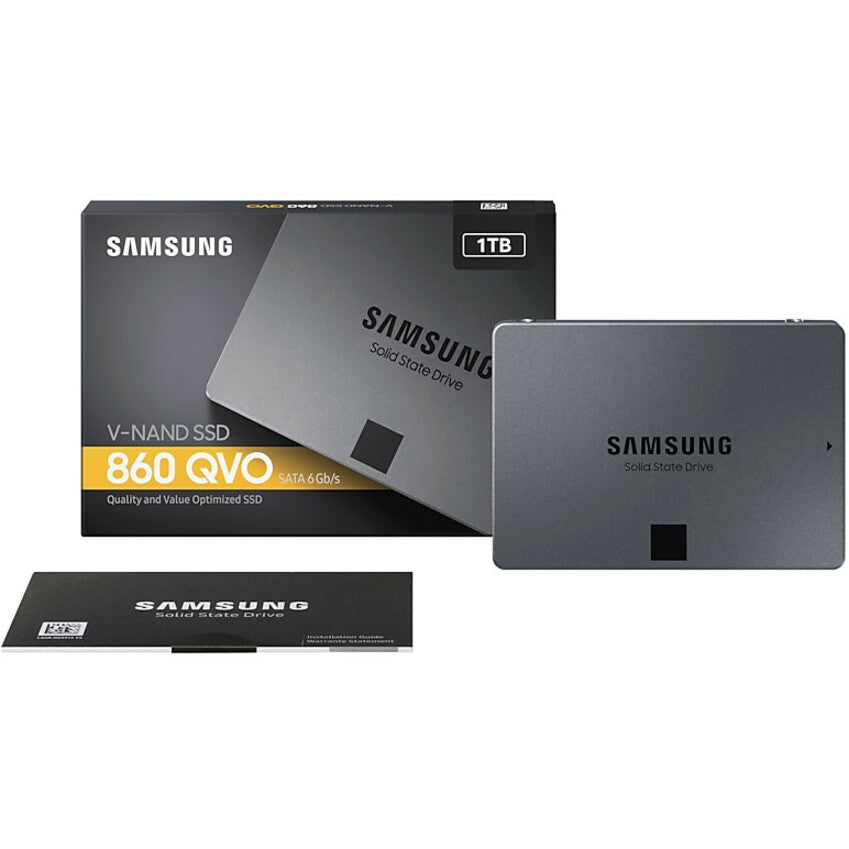 Samsung-Imsourcing 860 Qvo Mz-76Q1T0B/Am 1 Tb Solid State Drive - 2.5" Internal - Sata (Sata/600)