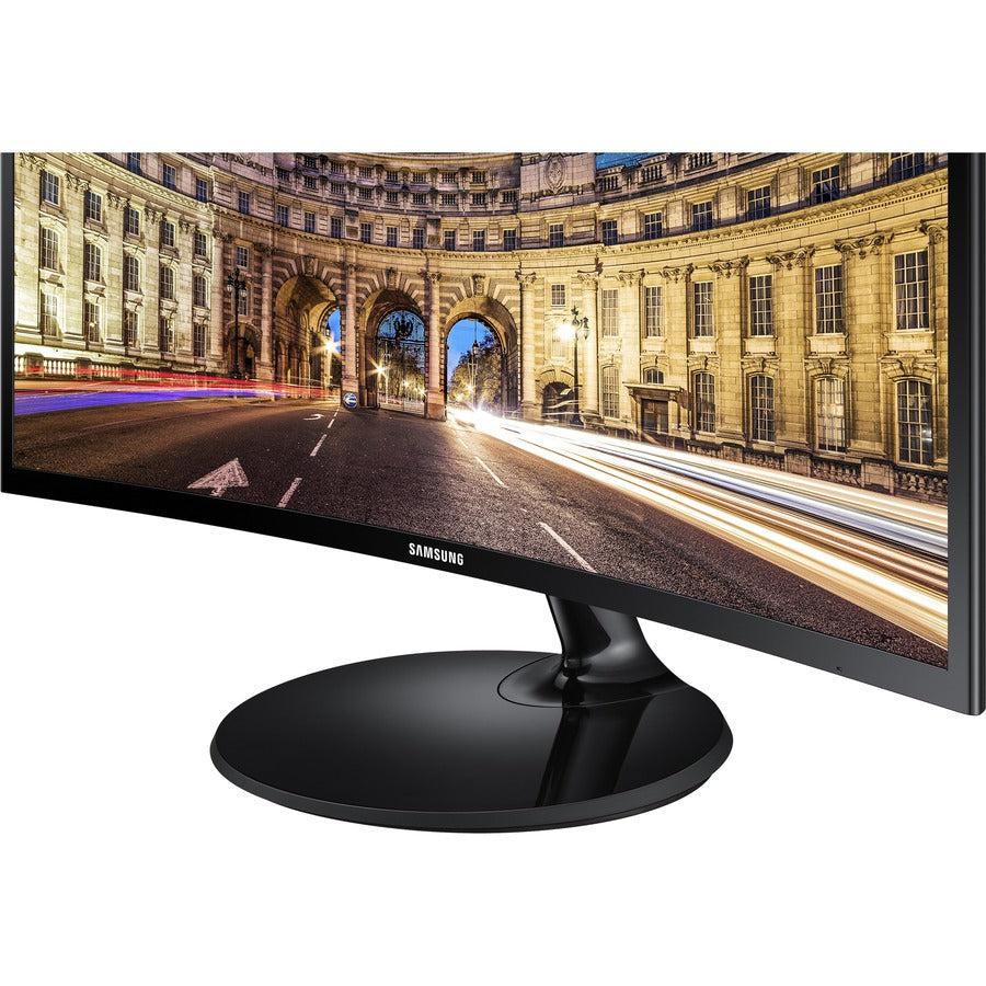 Samsung-Imsourcing C24F390Fhn 23.5" Full Hd Curved Screen Led Lcd Monitor - 16:9 - High Glossy Black
