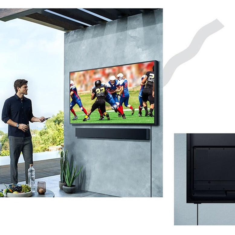 Samsung The Terrace LST7T QN55LST7TAF 54.6" Smart LED-LCD TV - 4K UHDTV - Titan Black